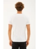 Bisiklet Yaka T-shirt Beyaz / White