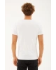 Bisiklet Yaka T-shirt Beyaz / White