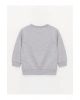 Bisiklet Yaka Uzun Kollu Erkek Bebek Sweatshirt ve Pantolon 2li Takım