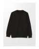 Bisiklet Yaka Uzun Kollu Erkek Kalın Sweatshirt (W4)
