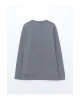 Bisiklet Yaka Uzun Kollu Erkek Sweatshirt