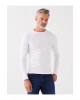 Bisiklet Yaka Uzun Kollu Erkek Sweatshirt - W31628Z8