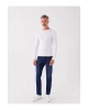 Bisiklet Yaka Uzun Kollu Erkek Sweatshirt - W31628Z8