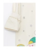 Bisiklet Yaka Uzun Kollu Kız Bebek Sweatshirt ve Eşofman Alt 2li Takım