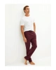 Bordo Standart Kalıp Erkek Pijama Alt