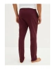 Bordo Standart Kalıp Erkek Pijama Alt