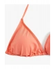 Boyundan Bağlamalı İpli Üçgen Bikini Üstü