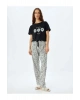 Bugs Bunny Pijama Takımı 5WAL10192IK Gri Melanj