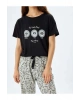 Bugs Bunny Pijama Takımı 5WAL10192IK Gri Melanj