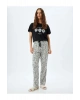 Bugs Bunny Pijama Takımı 5WAL10192IK Gri Melanj