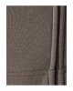 Cep Detaylı Şardonlu Fermuarlı Pamuklu Basic Kapşonlu Sweatshirt