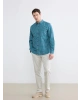 CWAIKIKI Classic Bej Standart Kalıp Gabardin Erkek Chino Pantolon
