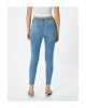 Dar Kesim Yüksek Bel Kot Pantolon Yıpratmalı Esnek Cepli Pamuklu - Carmen Skinny Jeans