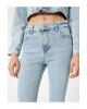 Dar Paça Skinny Kot Pantolon Cepli Yüksek Bel - Carmen Skinny Jeans