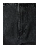 Düz Paça Kot Pantolon Normal Bel Düğmeli Cepli - Mom Jean