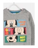Erkek Bebek Gri Melanj D5P Sweatshirt