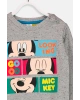 Erkek Bebek Gri Melanj D5P Sweatshirt