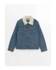 Erkek Cocuk Jean Ceket - W46450Z4