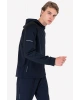 Erkek Fermuarlı Kapüşonlu Sweatshirt 24b-1115-23n