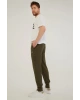 Erkek Haki Jogger Eşofman Alt