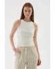 Fashion Friends Halter Yaka Atlet Ekru