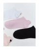 Fiyonk Nakışlı Kız Çocuk Patik Çorap 5li