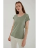 Havuz Yaka T-shirt Mint