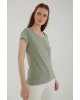 Havuz Yaka T-shirt Mint