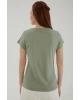 Havuz Yaka T-shirt Mint