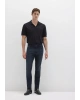Jake Mavi Black Puslu Gece Mavisi Jean Pantolon