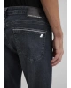 Jake Mavi Pro Vintage Koyu Gri Smoke Jean Pantolon