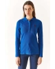 Kadın Basic Polo Yaka Sweatshirt
