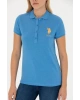 Kadın  Basic Polo Yaka Tişört