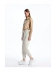 Kadın Beli Lastikli Düz Jogger Pantolon