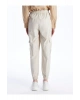 Kadın Beli Lastikli Düz Jogger Pantolon