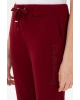 Kadın Bordo Jogger Eşofman Altı