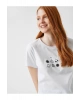 Kadın Ekru T-Shirt 2SAL10251IK