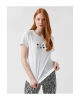 Kadın Ekru T-Shirt 2SAL10251IK