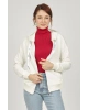 Kadın Kapüşonlu Sweatshirt 5370374 Ekru