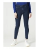 Kadın Koyu Mavi Denim Pantolon