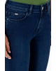 Kadın Koyu Mavi Toohpick Fit Jean Pantolon
