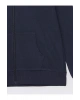 Kapüşonlu Basic Uzun Kollu Kız Çocuk Fermuarlı Sweatshirt (W4)