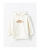Kapüşonlu Baskılı Erkek Bebek Sweatshirt