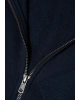 Kapüşonlu Fermuarlı Lacivert Sweatshirt