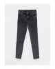 Kids Gri Basic Kız Çocuk Jean Pantolon