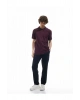 Kısa Kollu Pamuklu Pike Kumaş Polo Yaka Slim Fit Tişört