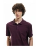 Kısa Kollu Pamuklu Pike Kumaş Polo Yaka Slim Fit Tişört