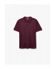 Kısa Kollu Pamuklu Pike Kumaş Polo Yaka Slim Fit Tişört
