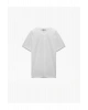 Kısa Kollu V Yaka Pamuklu Basic Erkek Slim Fit Tişört