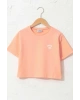 Kız Çocuk Açık Mercan Fng T-Shirt